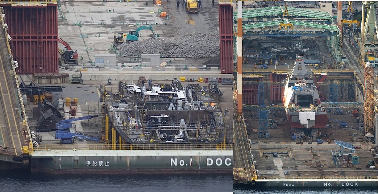Japan Enters Full-Scale Production of ASEV Missile Defense Ships with Dual Keel Layings Confirmed