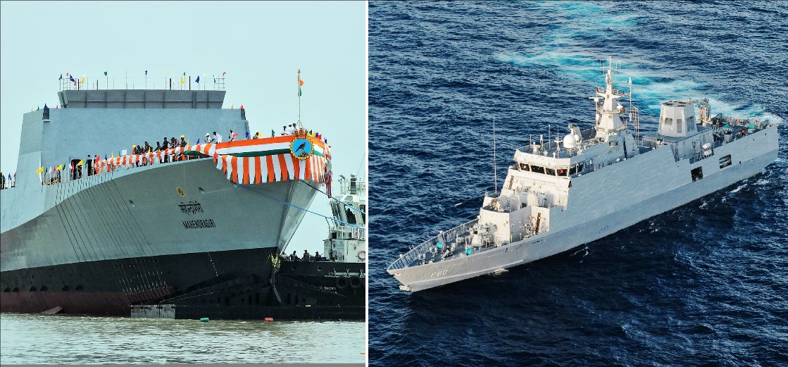 Indian Navy Prepares to Induct Two New Warships INS Mahendragiri and INS Malvan After Recent Three-Warships Commissioning