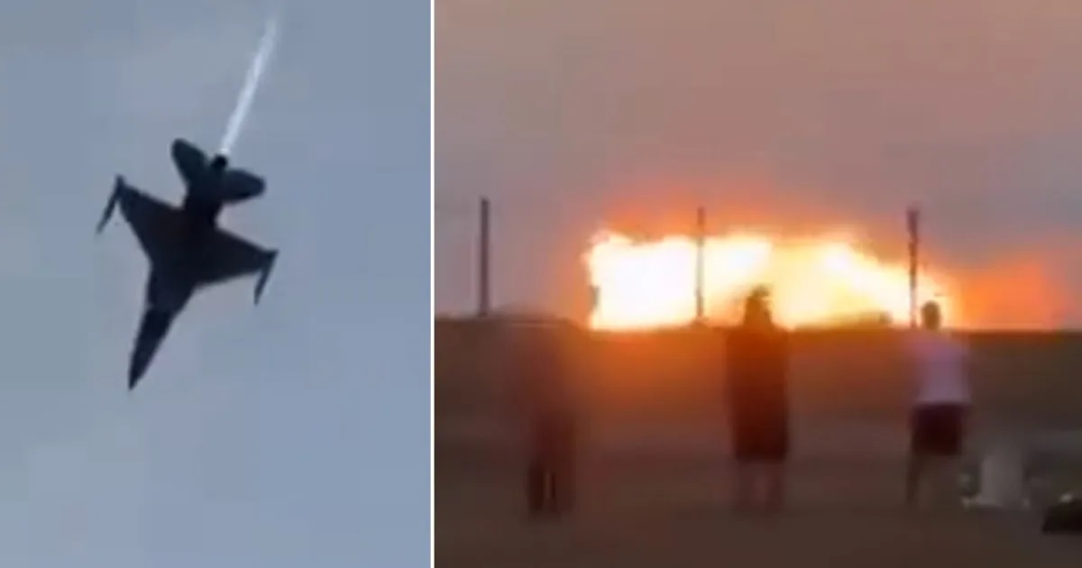 Polish F-16 Tiger Demo Jet Crashes at Radom Rehearsal; Pilot Killed, Air Show Cancelled