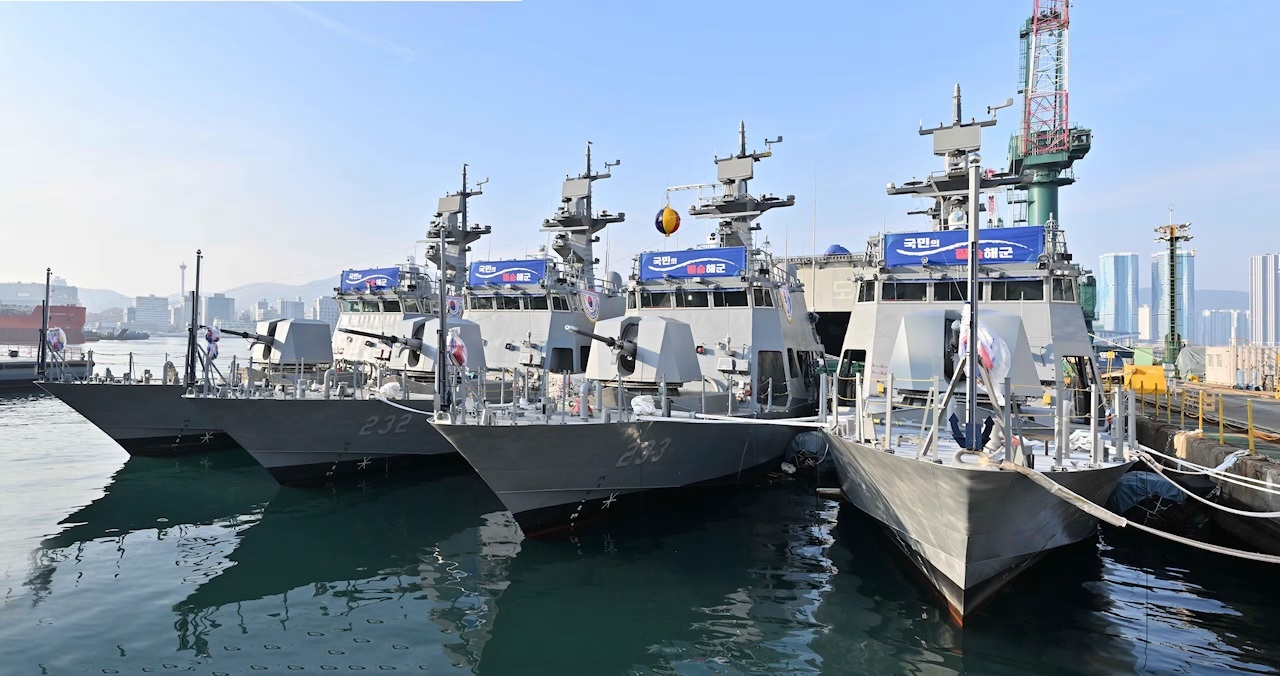 South Korea Launches First Four PKX-B Batch-II Fast Attack Craft in Major Naval Modernization Push