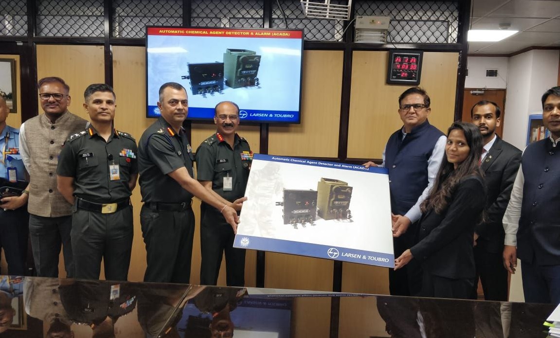 Indian Army Strengthens CBRN Defense with Indigenously Developed ACADA Systems from L&T