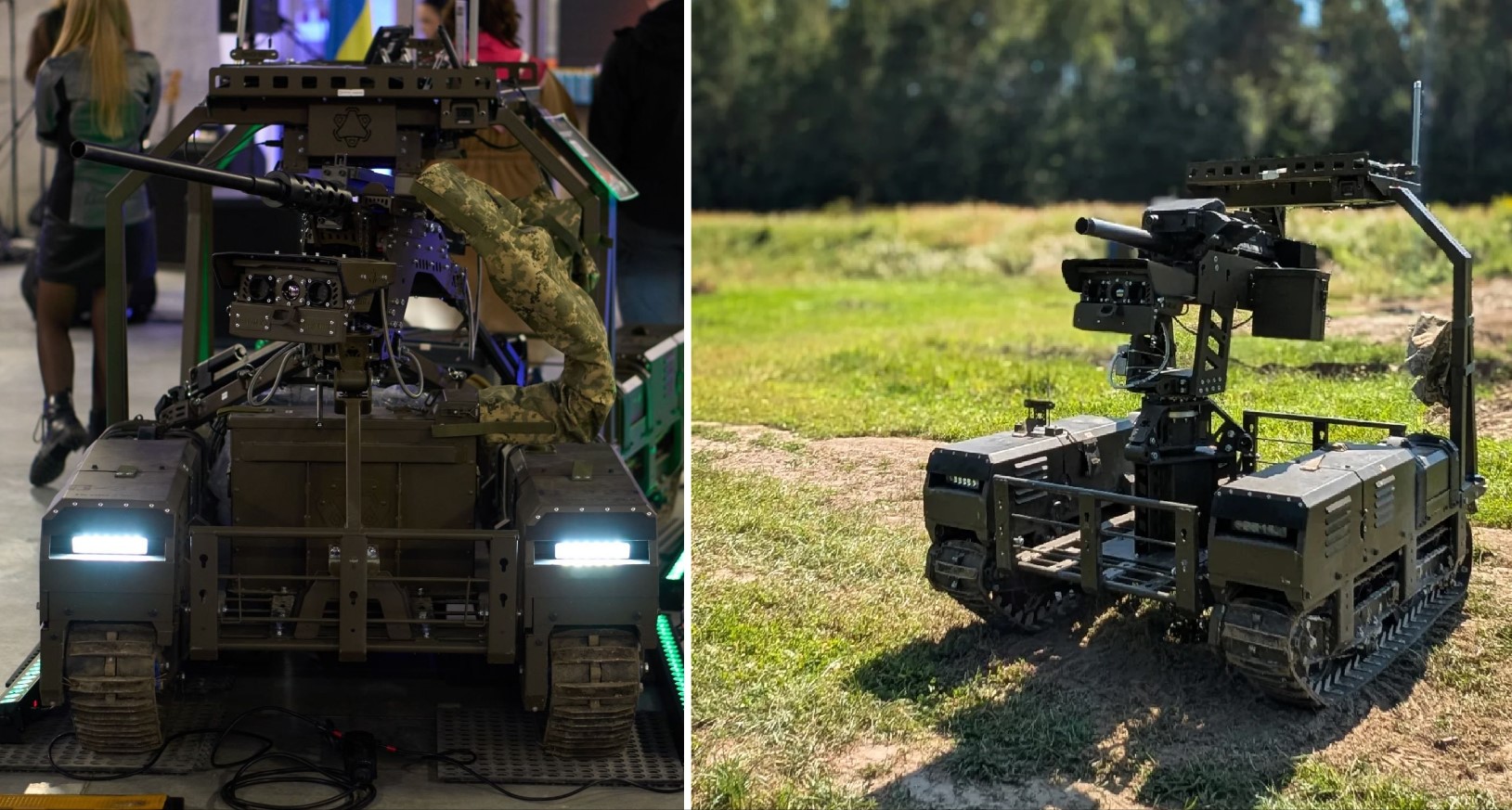 Ukrainian Firm DevDroid Integrates AI-Powered Optical Targeting System Into Combat UGVs