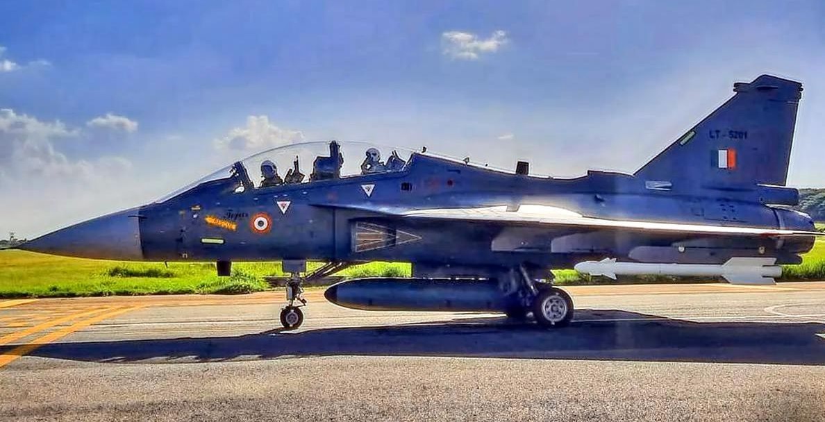 Eighth Tejas Trainer LT-5208 Completes Maiden Flight with F-404 Reserve Engines