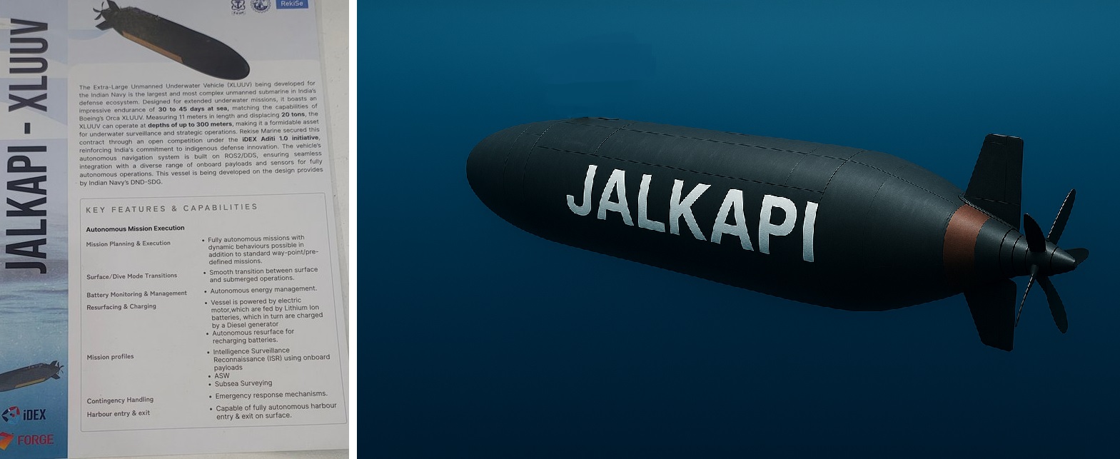 India’s First Extra-Large Unmanned Underwater Vehicle “Jalkapi” to Be Built in Gujarat