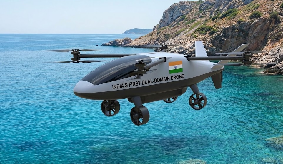 BDL Secures DRDO-NSTL Contract to Develop India&rsquo;s First Dual-Domain Drone That Can Fly and Dive