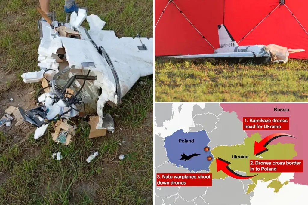 Poland Shoots Down Russian Drones in First NATO Air Defense Action of Ukraine War