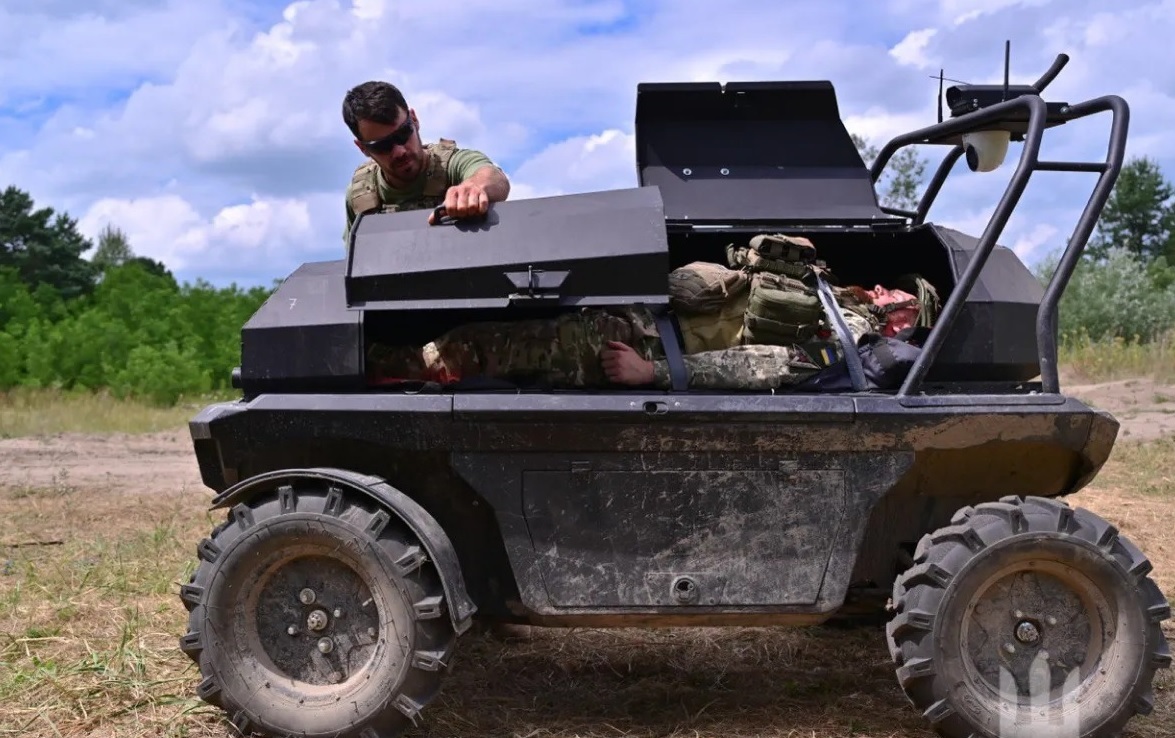 Ukrainian Medical Unit Completes Six UGV Evacuations in One Day Amid Drone Attacks