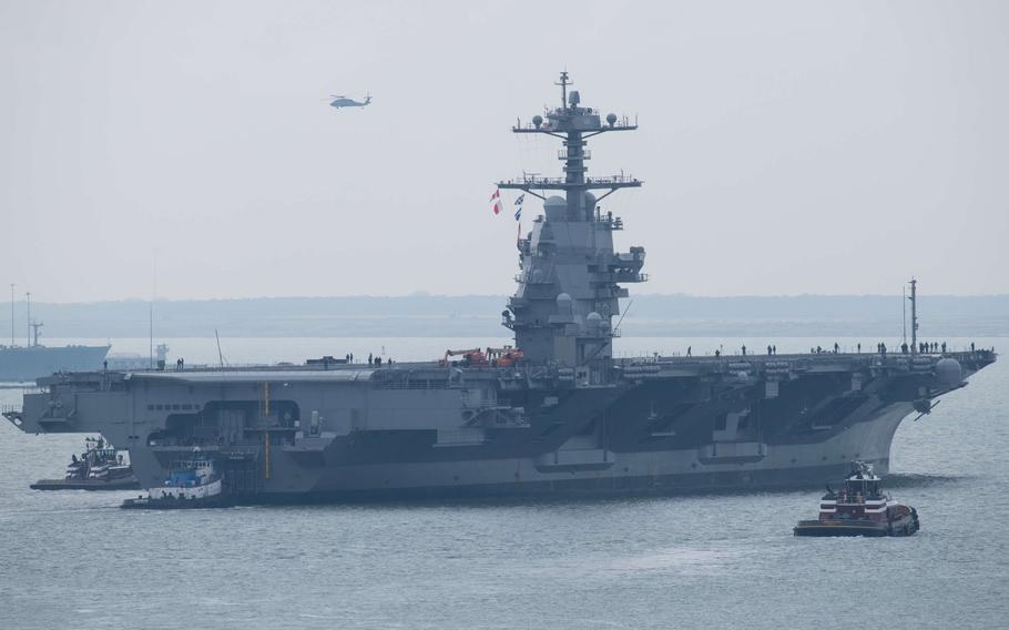 U.S. Navy&rsquo;s Second Ford-Class Carrier USS John F. Kennedy Completes First Sea Trials, Returns to Newport News