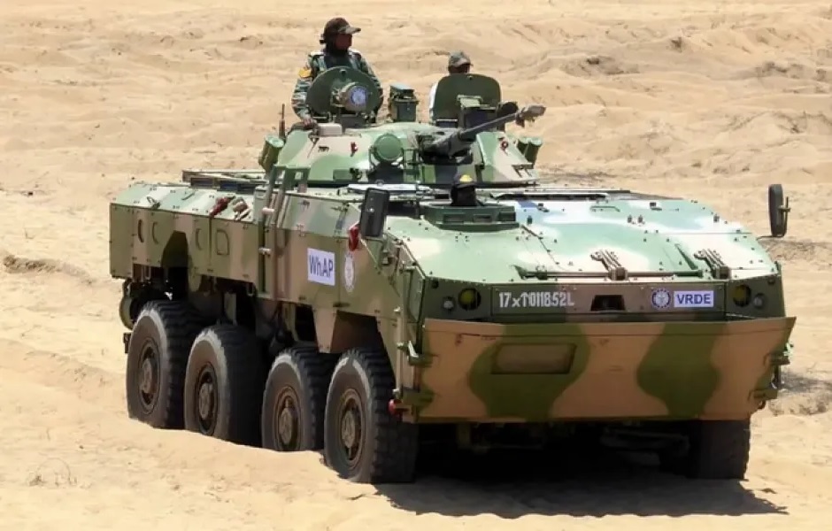 Tata Eyes European Defence Market with WhAP 8x8 and APC Proposal to Hellenic Army