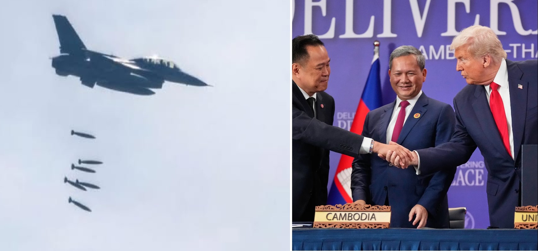 Thailand Launches Massive F-16 Strikes on Cambodia, Shattering Trump-Brokered Peace Deal