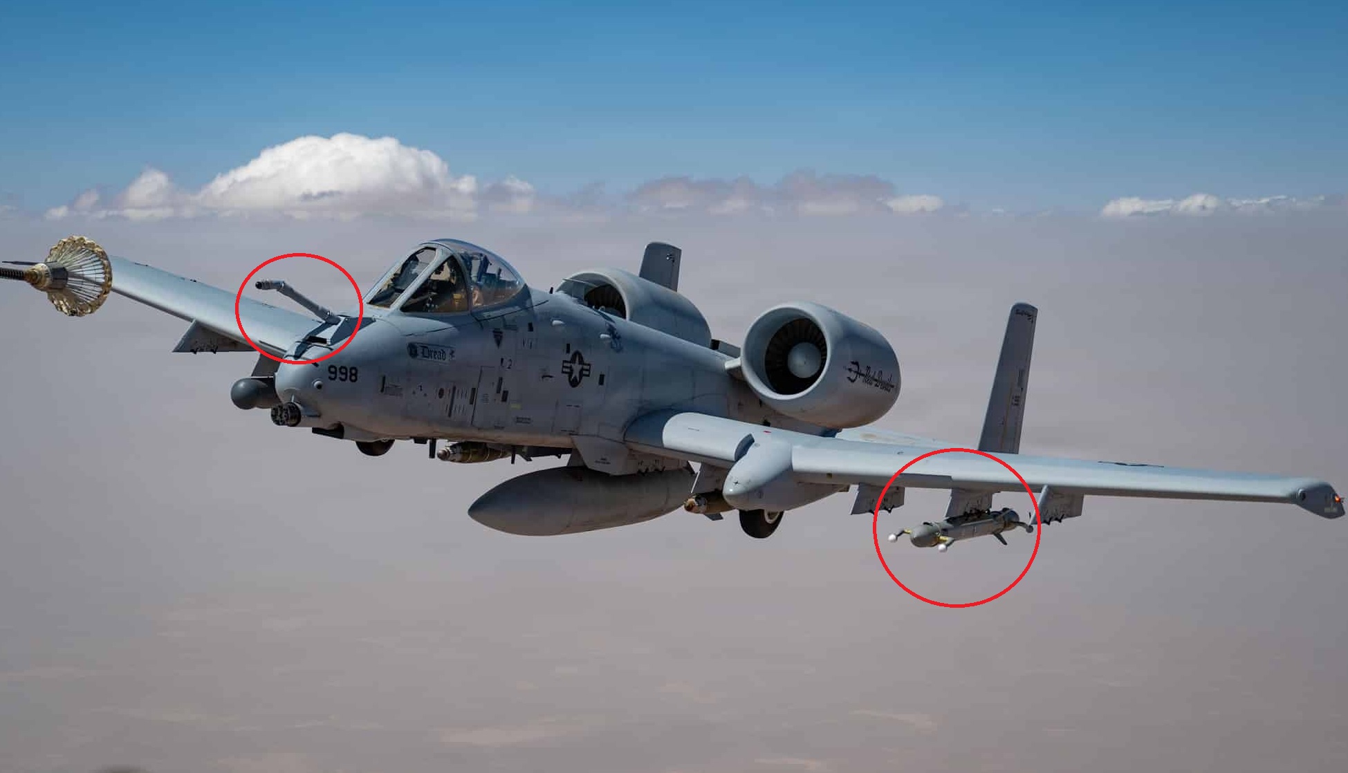 A-10C Thunderbolt II Deploys to Middle East with New Refueling Adapter and Advanced &lsquo;Angry Kitten&rsquo; EW Pod