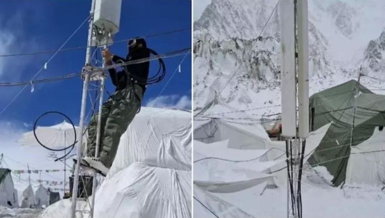 Seamless Connectivity Reaches the World's Highest Battlefield, Siachen Glacier and DBO Get Optical Fiber Connectivity