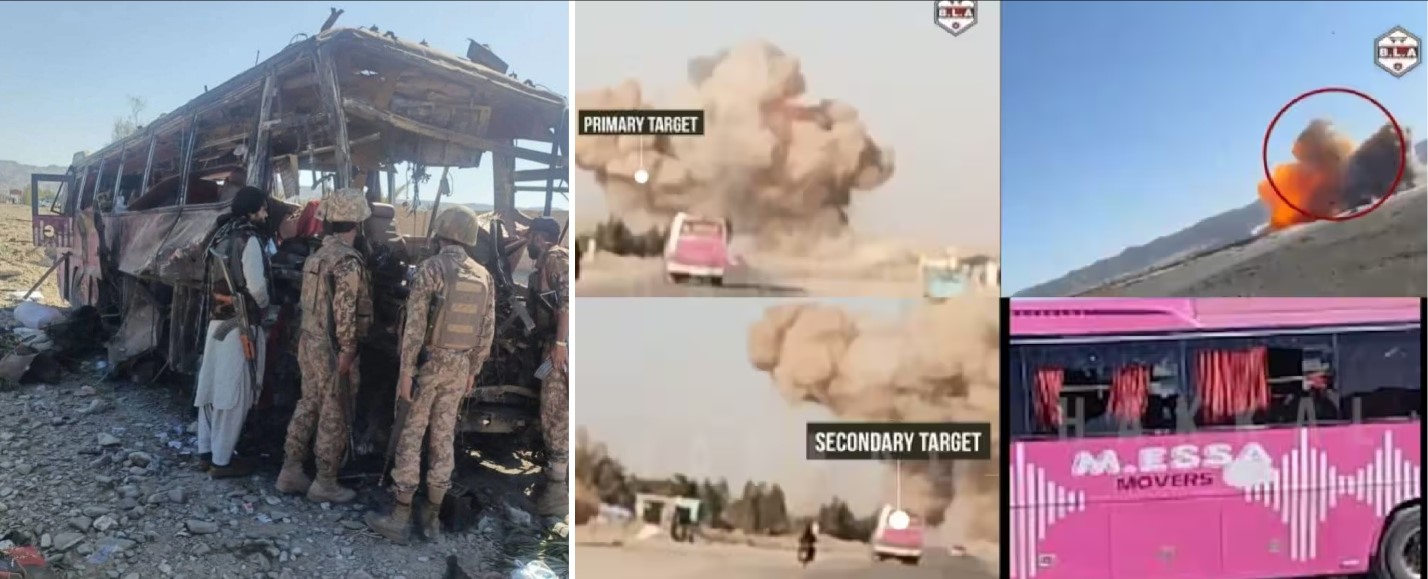 Baloch Liberation Army Strikes Again: Deadly Attack on Pakistani Military Convoy, 90 Pakistani Soldiers Dead
