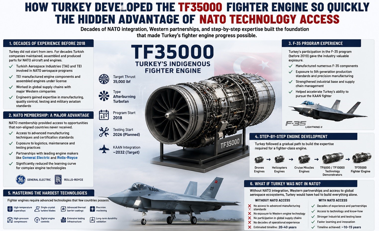 How Did Turkey Move So Quickly Toward an Indigenous Fighter Jet Engine? The Hidden Advantage of NATO Integration