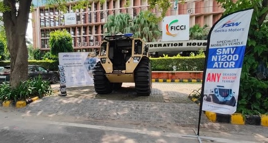 JSW Gecko Motors Unveils Ambulance Version of ATOR N1200