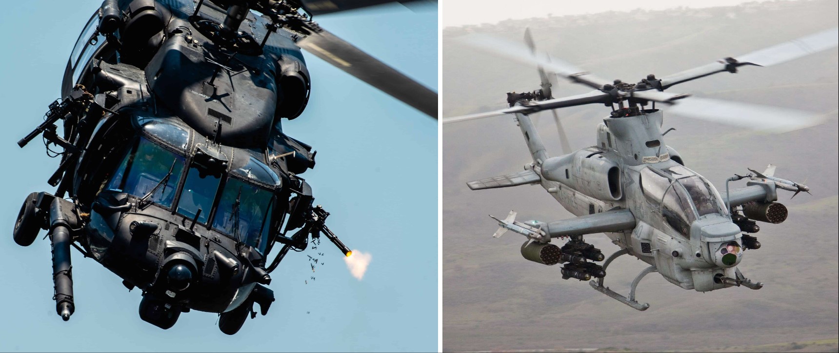 U.S Used Night Stalker MH-60L Gunship Helicopter, Not AH-1Z, in Operation &ldquo;Absolute Resolve&rdquo;