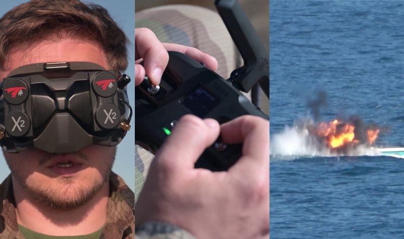French Navy Tests First-Person View Drones for Surface Ship Self-Defense