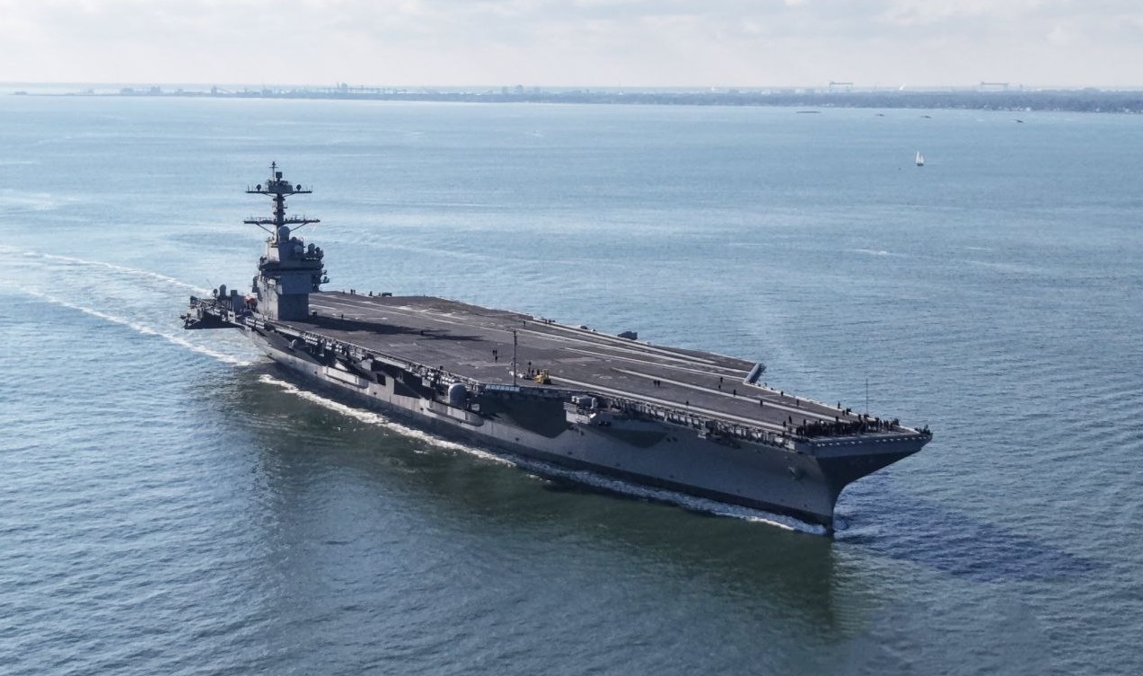 U.S. Navy&rsquo;s Second Ford-Class Carrier USS John F. Kennedy Starts Sea Trials