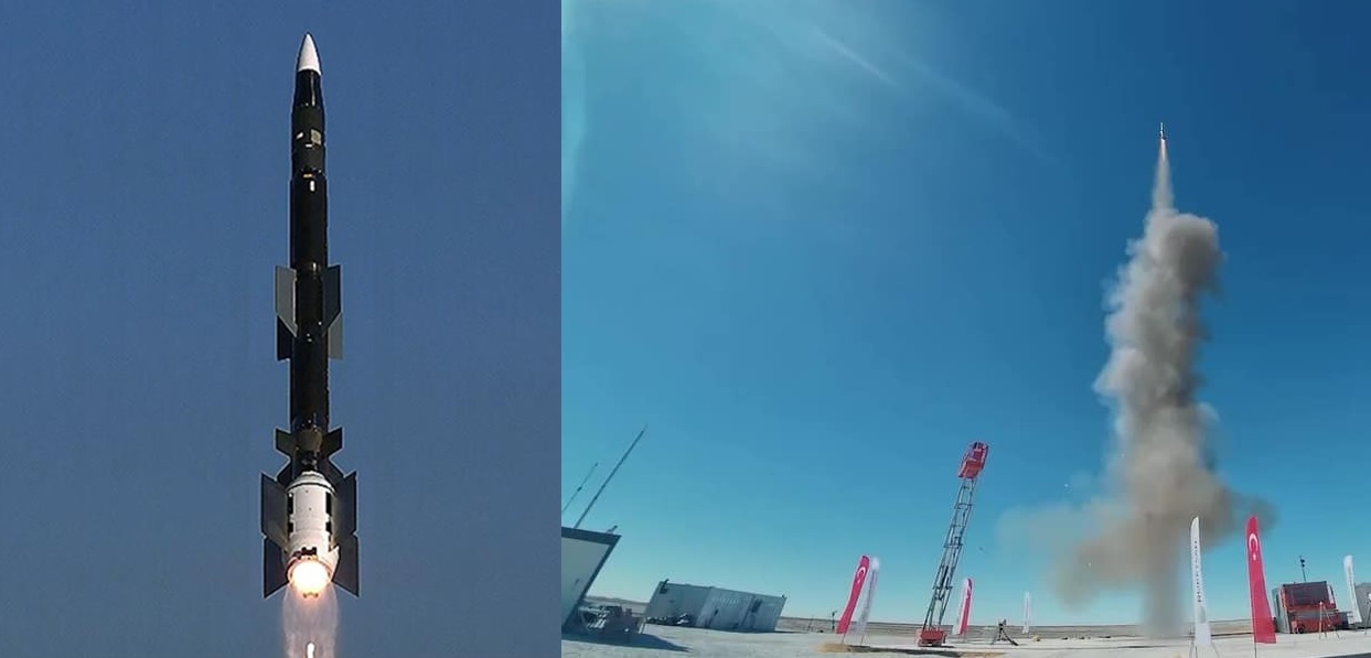 Türkiye Test-Fires SIPER-1D Missile from Indigenous MIDLAS Launcher
