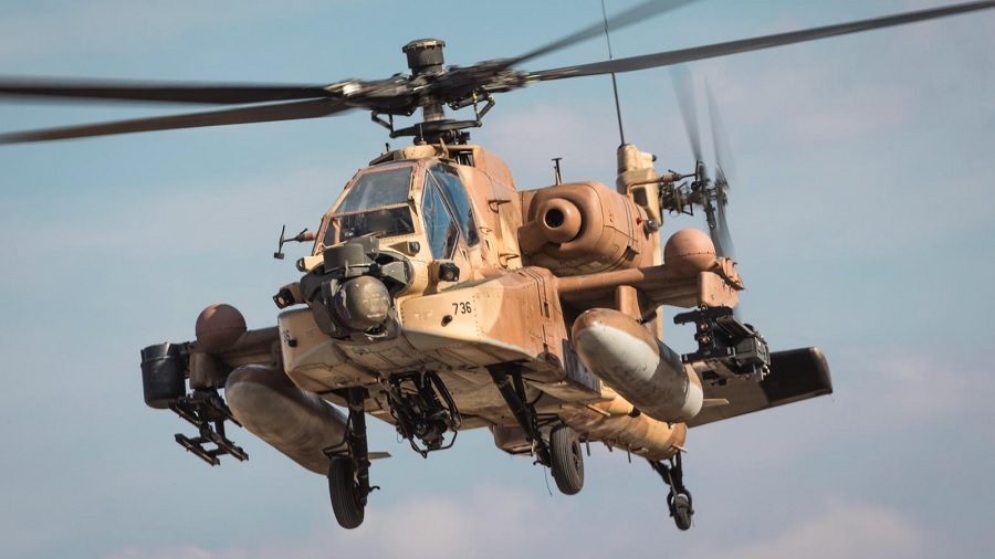 Israel Equips Apache Helicopters with Advanced µDIRCM Missile Protection System