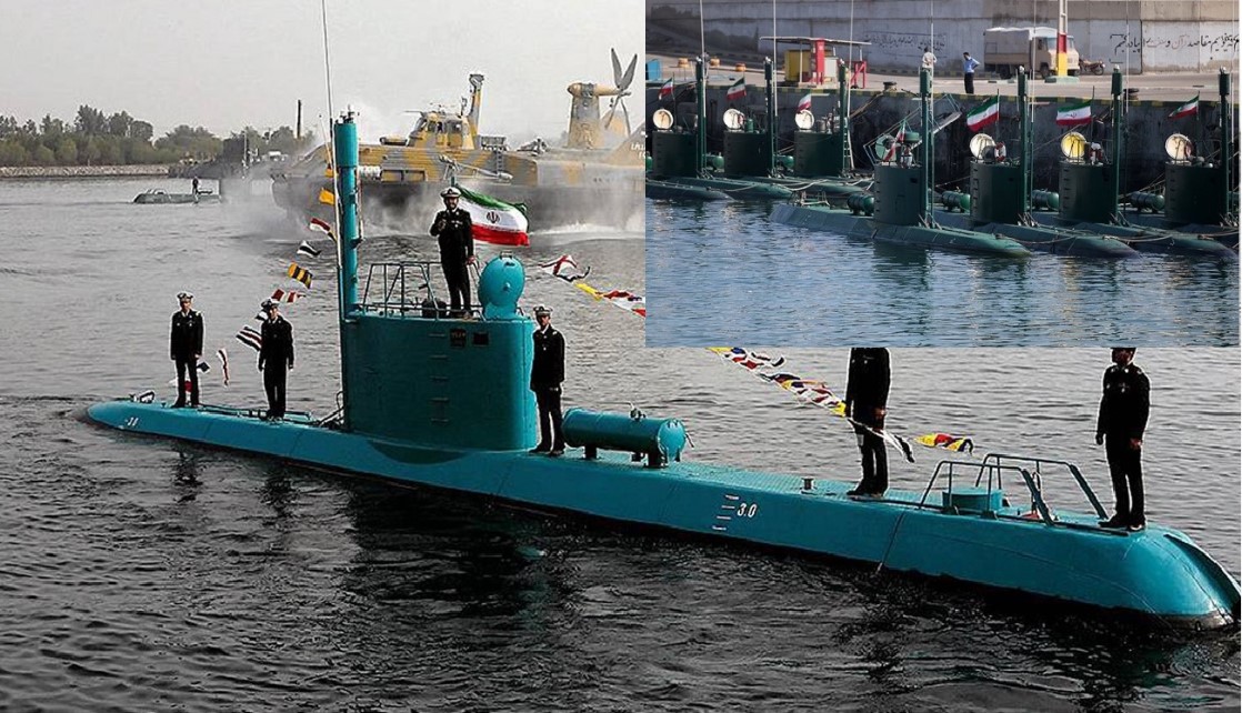 Iran Deploys 23 Ghadir-Class midget Submarines Against U.S. Carrier Groups in the Persian Gulf