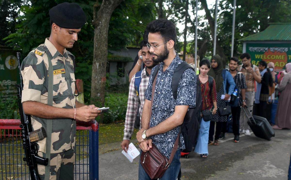 BSF Troops on High Alert Amid Violent Protests in Bangladesh
