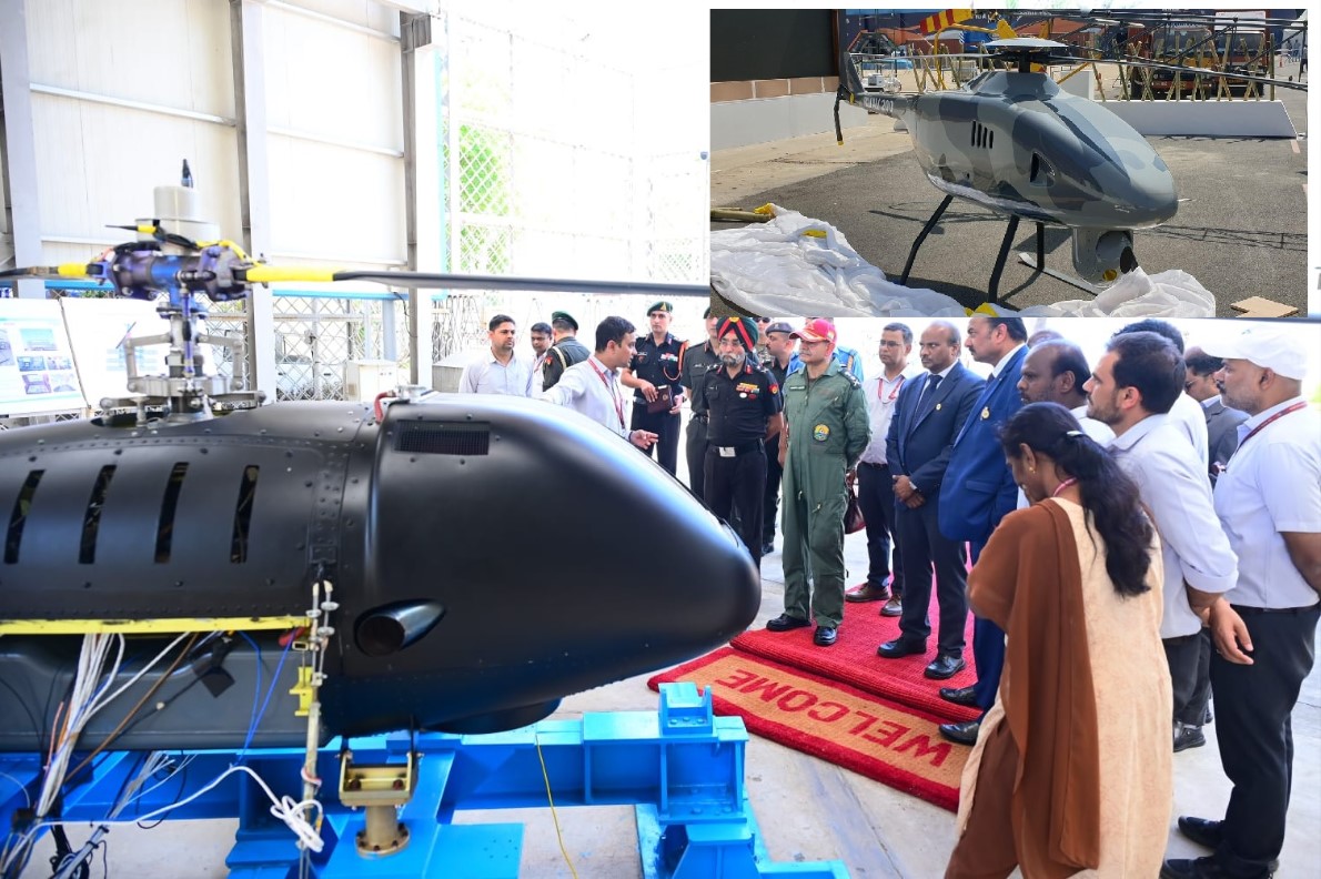 Indian Army Chief Gen. Upendra Dwivedi Inspects HAL&rsquo;s RUAV-200 UAV for High-Altitude Operations