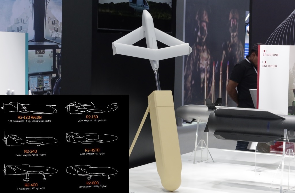 R2-120 Raijin UAV: The Base of MBDA’s Diamond-Shaped Loitering Munition Unveiled at SOFINS 2025
