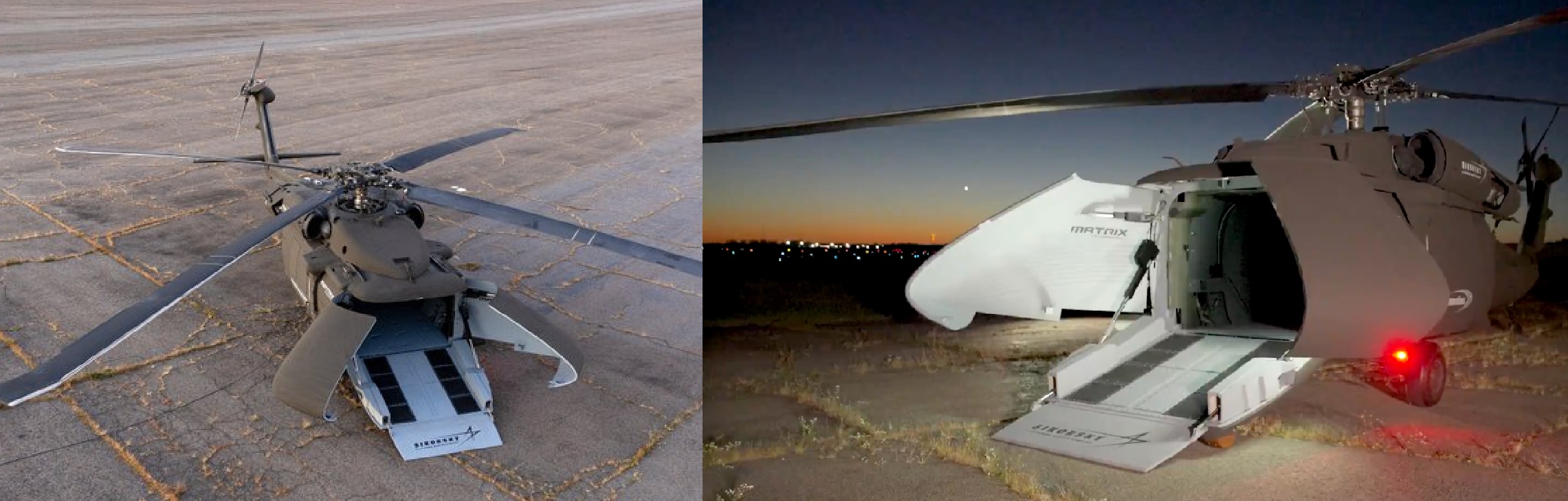 Sikorsky Converts Black Hawk into Unmanned U-Hawk " S-70UAS U-Hawk " with 25% Extra Cargo Capacity