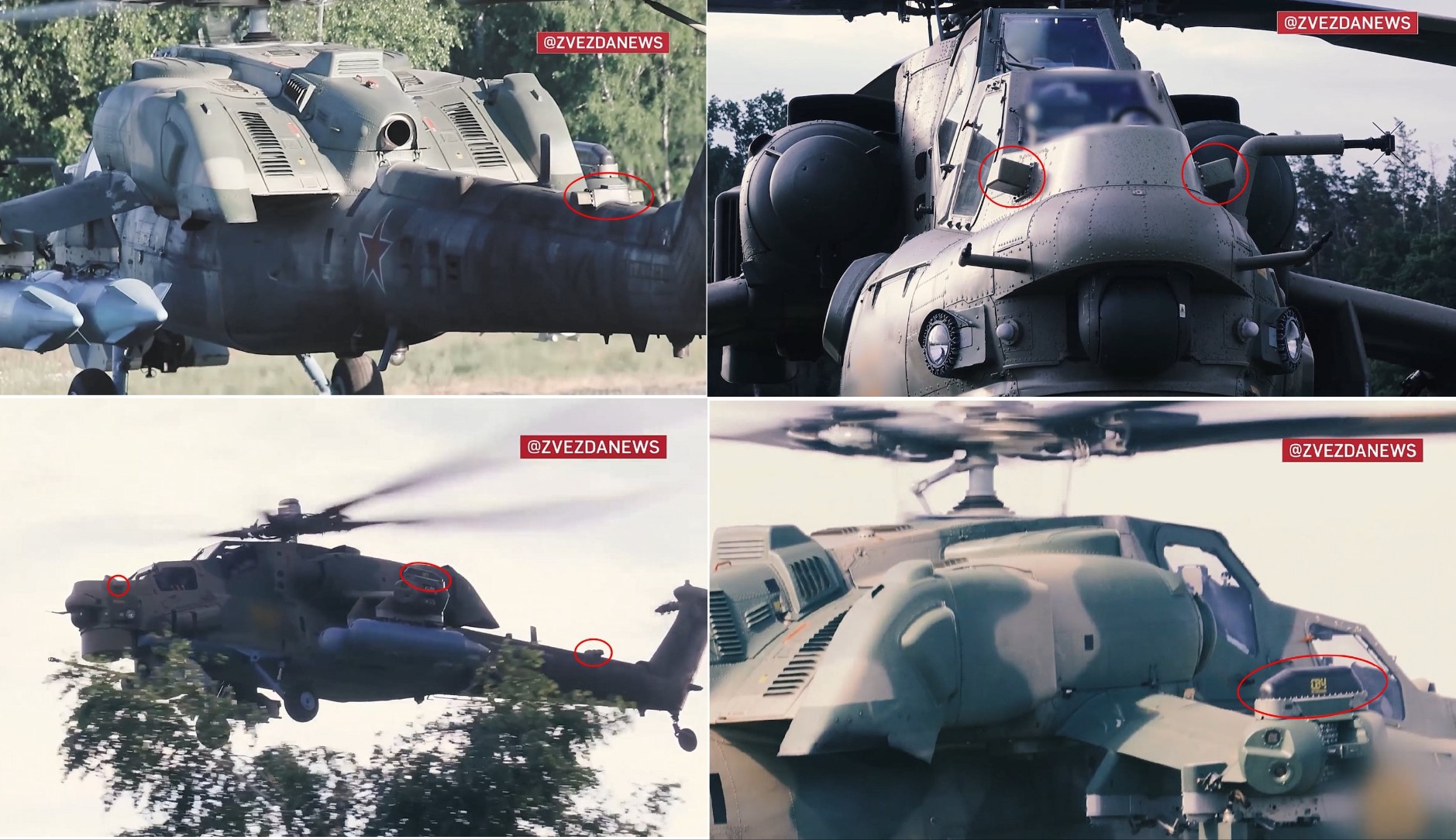 Russian Mi-28NM Attack Helicopters Receive Electronic Warfare Upgrades to Counter Drone Threats