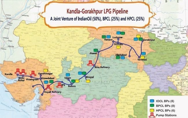 India Set to Complete World’s Longest LPG Pipeline from Kandla to Gorakhpur