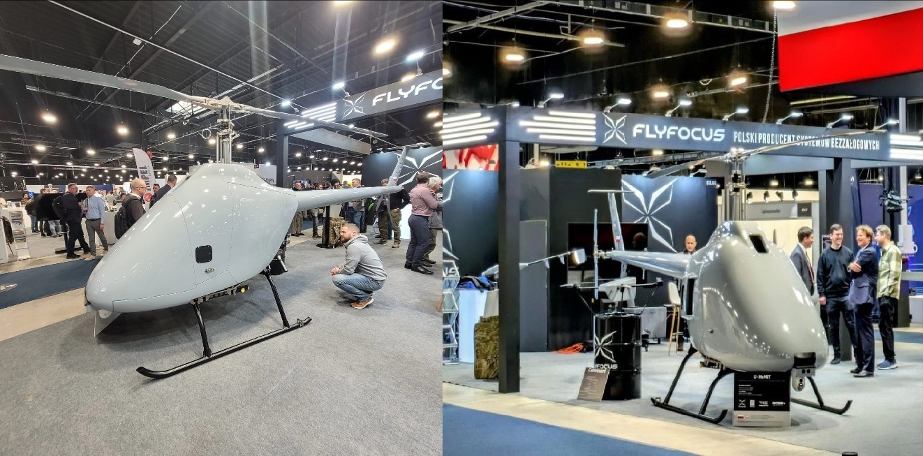 Poland's FlyFocus Unveils KURIER 600 kg-Class Unmanned Helicopter for Autonomous Battlefield Logistics