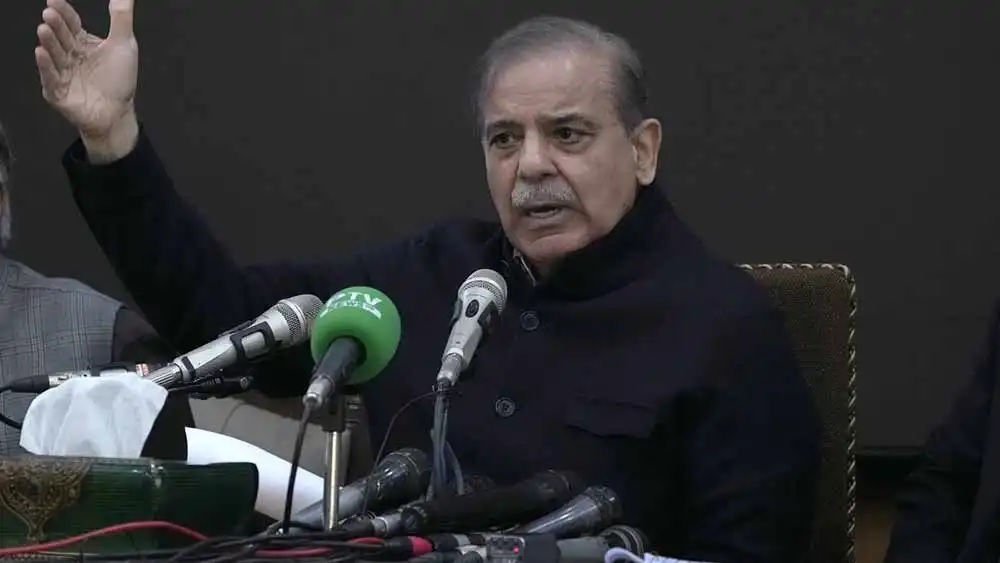 Pakistan's Newly-Rlected PM Shehbaz Sharif Rakes up Kashmir ,Palestin issue