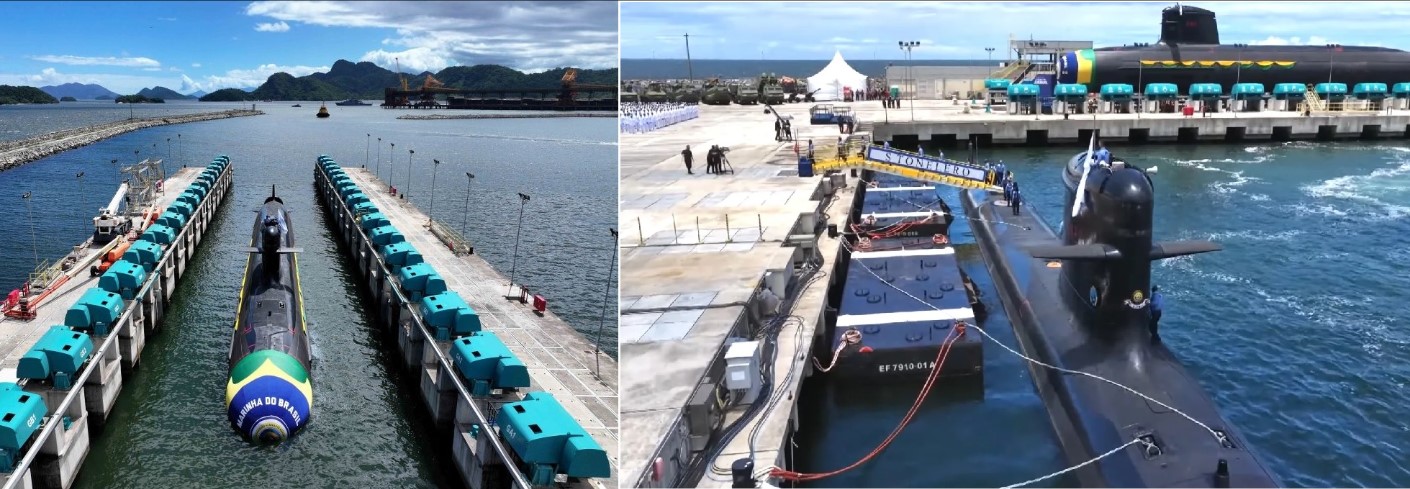 Brazil Launches Fourth Riachuelo-Class Submarine and Commissioning of Third Submarine