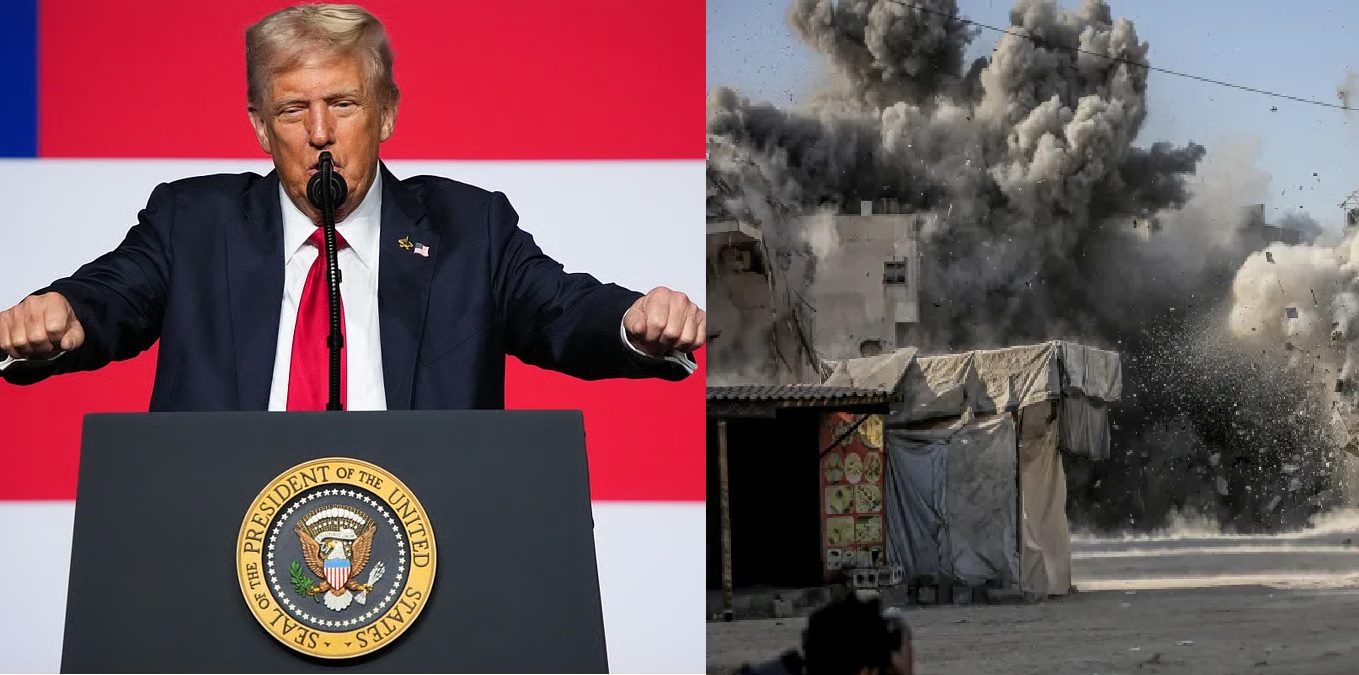 Trump Urges Israel to Halt Gaza Bombing After Hamas Agree for Peace