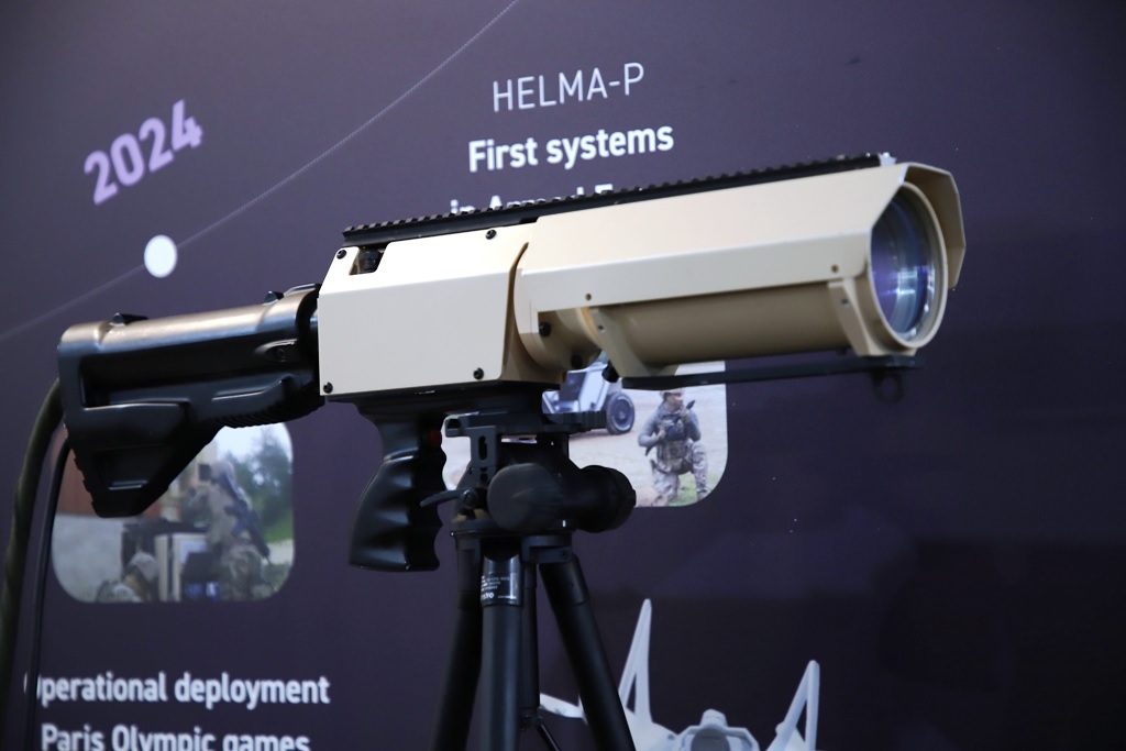 CILAS HELMA-LP Unveiled at SOFINS 2025 – A Compact Laser Sniper Weapon for Static Targets