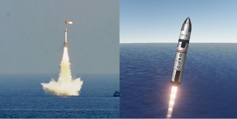 India Successfully Tests 3,500-km Range K-4 Submarine-Launched Ballistic Missile From INS Arihant