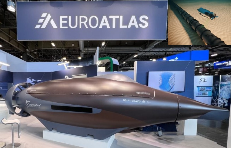 Greyshark Series 2 FoxtrotUnveiled at Euronaval 2024, Autonomous Underwater Security