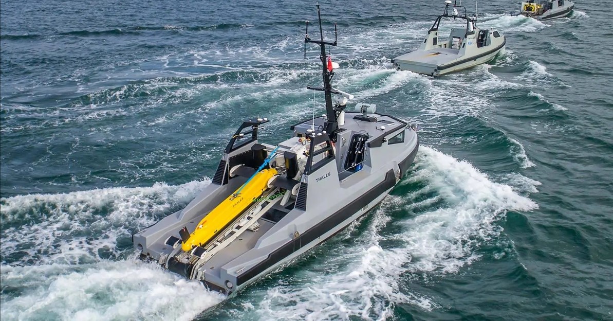 French Navy Receives Advanced Marine Mine-Hunting Drone Under SLAMF Program
