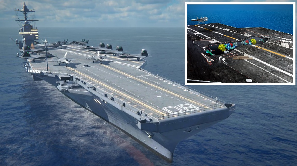 U.S. Navy Awards General Atomics $15.58 Million EMALS Contract for USS Enterprise (CVN-80)
