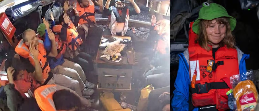 Israeli Navy Intercepts Gaza-Bound Activist Ship ‘Madleen’, Detains Greta Thunberg and Others