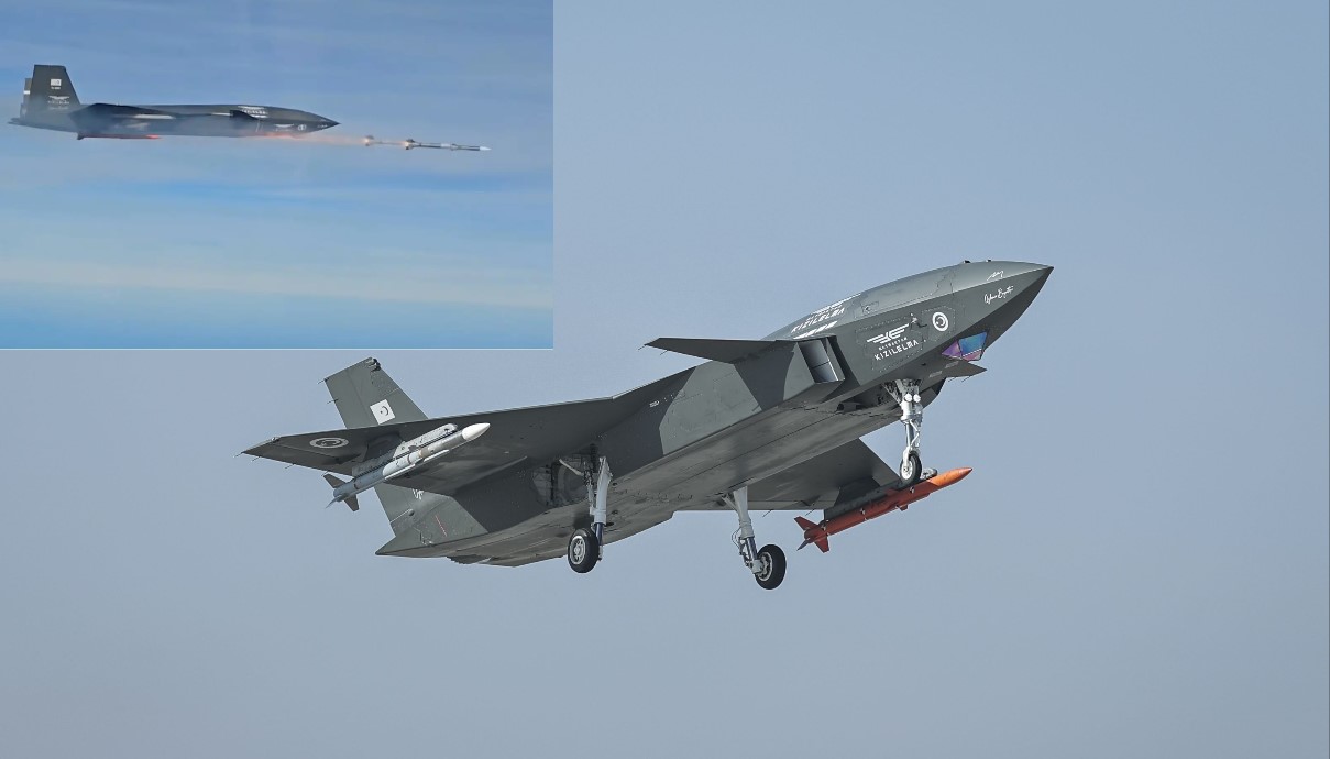 Türkiye’s Bayraktar Kizilelma Becomes First Unmanned Fighter to Shoot Down an Aerial Target with Air-to-Air Missile