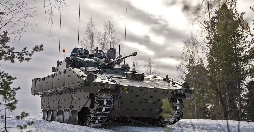 British Army's Ajax Armoured Vehicle Successful Winter Testing in Extreme Swedish Conditions