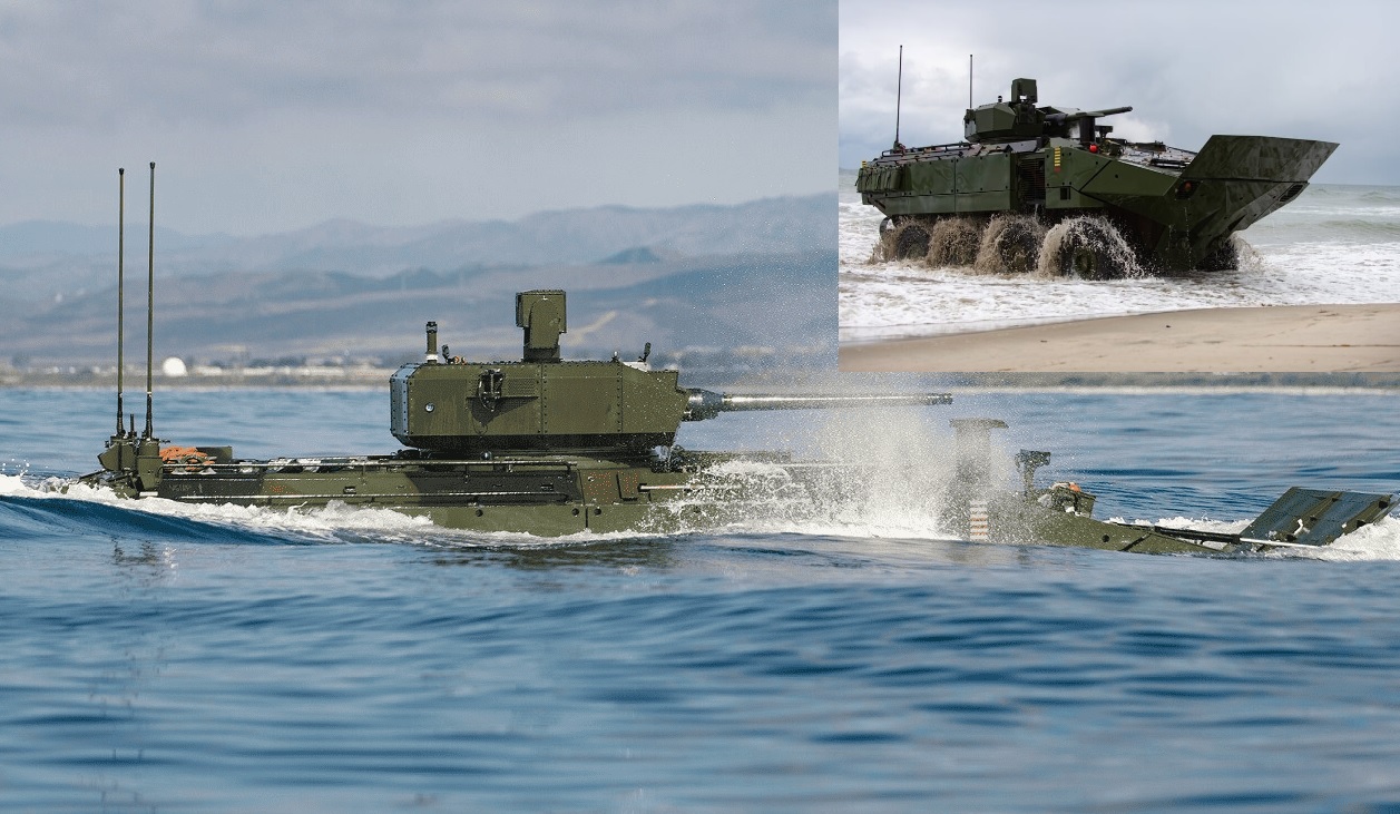 U.S. Marine Corps Fields New ACV-30 Amphibious Combat Vehicle with 30mm Cannon