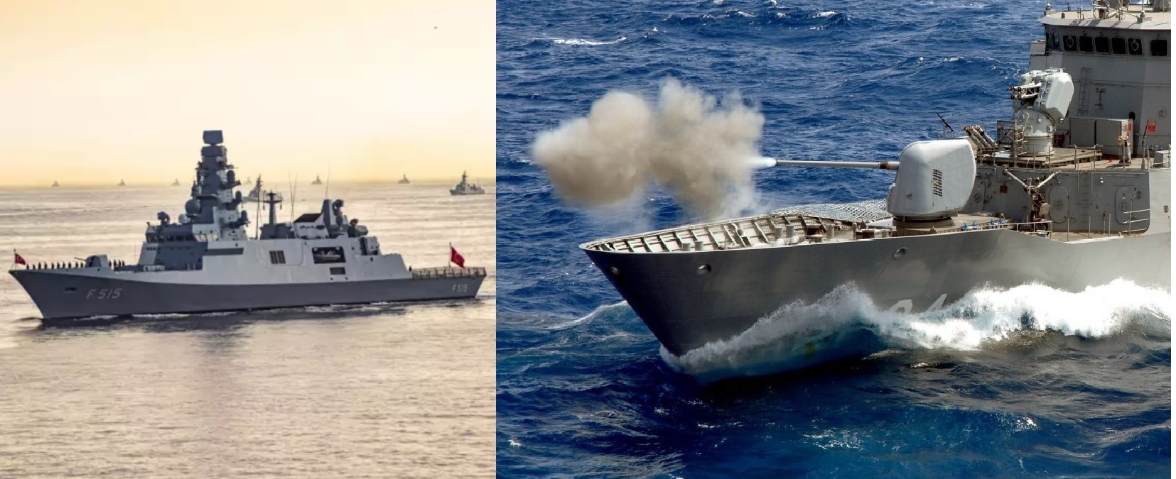 Turkey Successful Tests First Indigenous 127mm Naval Gun on TCG Fatih Frigate 