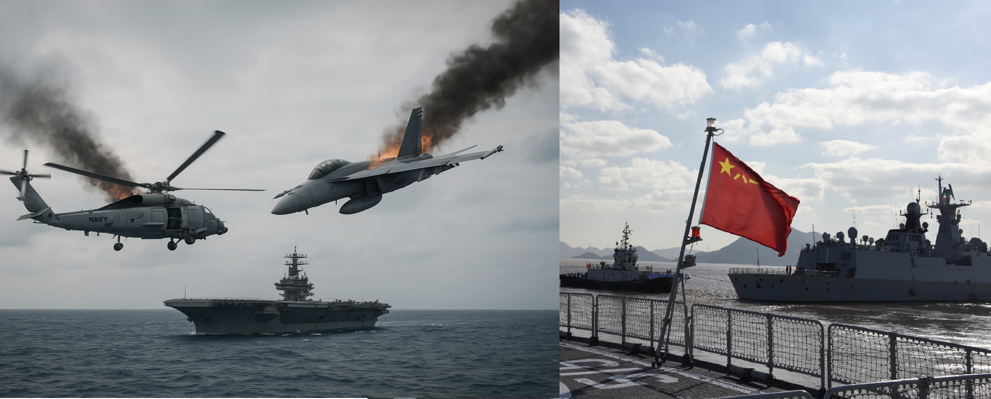 Two U.S. Navy Aircraft Go Down in South China Sea Within 30 Minutes During Chinese Military Exercises : Look Suspicious