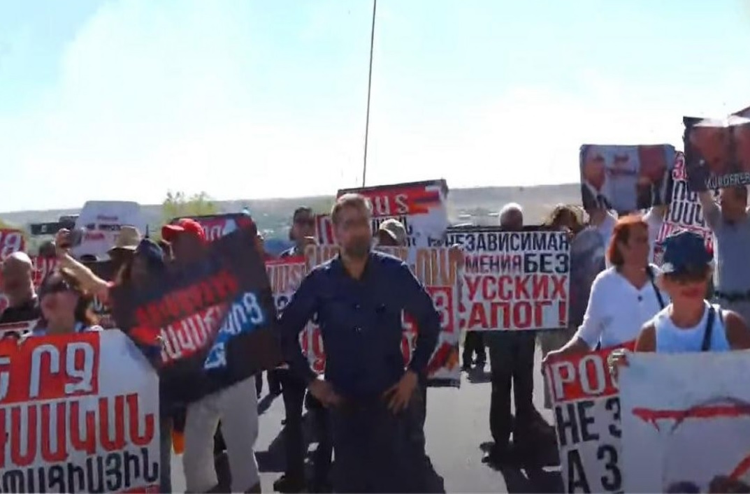 Protests Erupt in Armenia Demanding Withdrawal of Russian Military Base in Gyumri