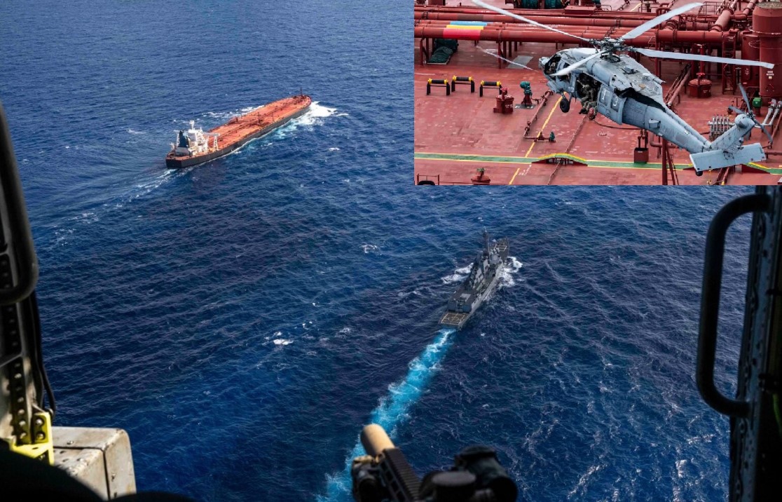 U.S. Forces Intercept Sanctioned Tanker Veronica III in Indian Ocean After Caribbean Pursuit