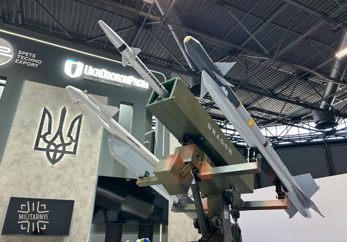 Ukraine Unveils DRAGON Air Defense System Capable of Launching R-60, Sidewinder, and R-73 Missiles