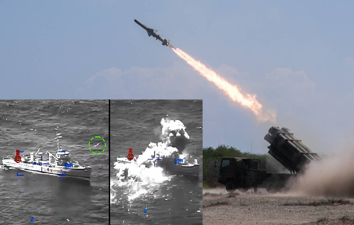 Japanese Forces Sink Former Philippine Warship in First Overseas Type 88 Missile Firing